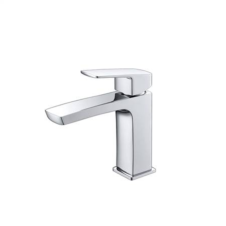 Low-spout basin faucet