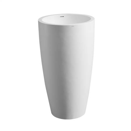 Artificial stone pillar basin