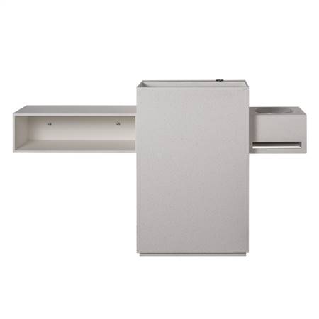 Artificial stone pillar basin