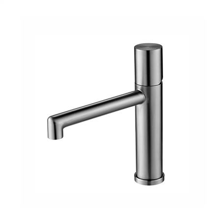 Low-spout basin faucet