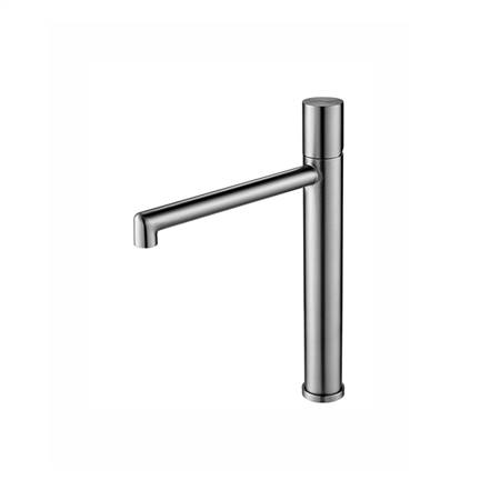 High-stem basin faucet