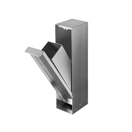 Stainless steel hidden garbage bin