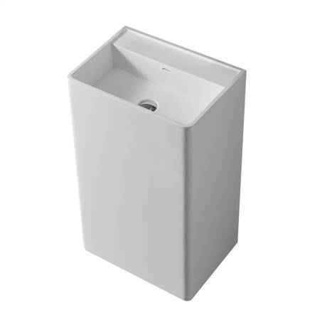 Artificial stone pillar basin